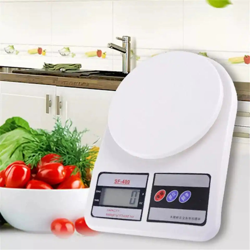 Balança Digital Cozinha Alta Peso 10kg Dieta Nutrição