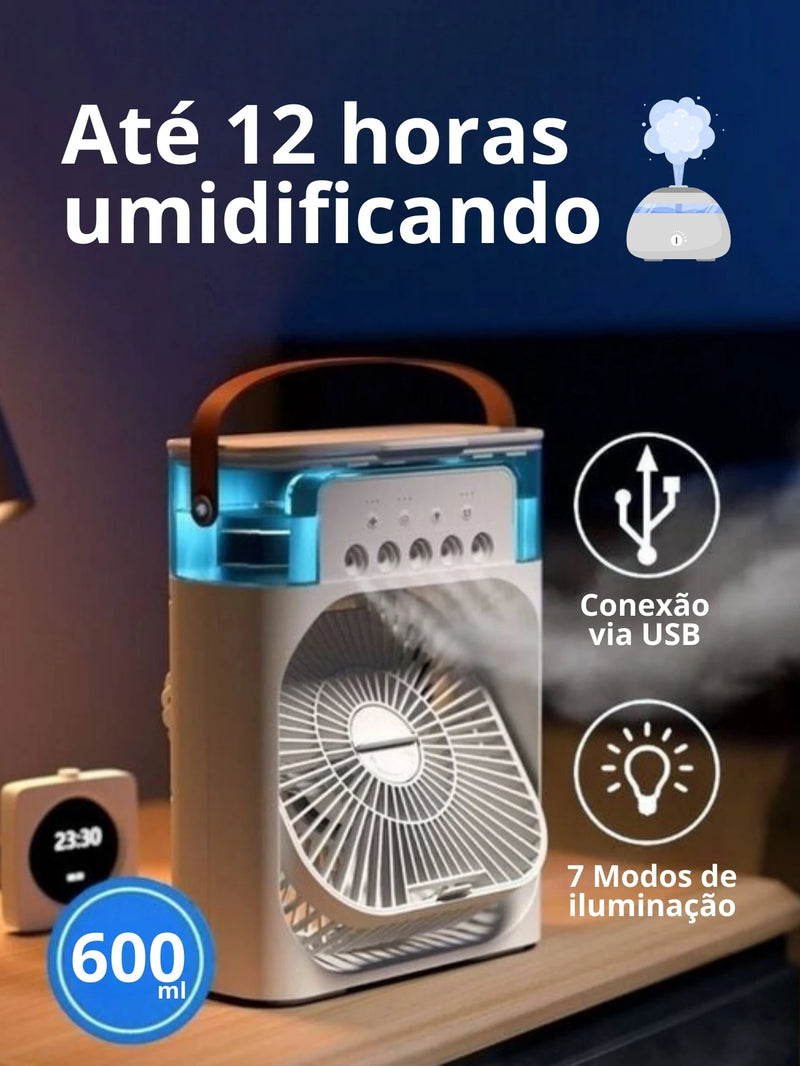 Mini Ventilador Refrigerador de Ar
