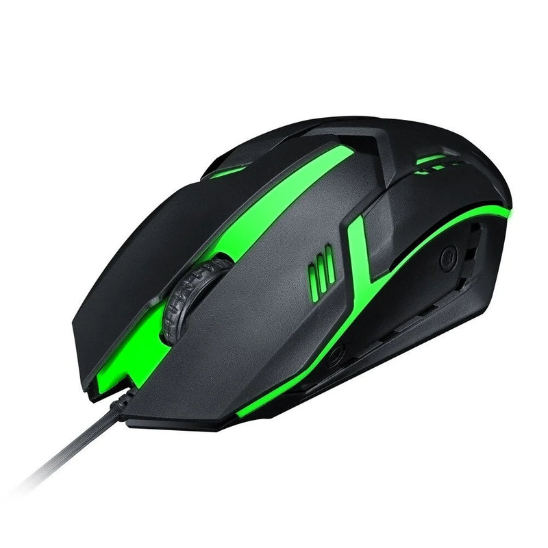 Mouse Gamer Usb 3200dpi Led Com Fio JX-M20